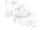 PIAGGIO Rear coverings