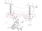 PIAGGIO X9 250 Evolution Rear suspension - Shock absorber/s