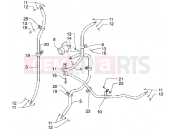 PIAGGIO brake piping