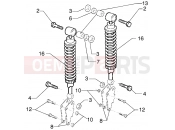 PIAGGIO Rear shock absorbers