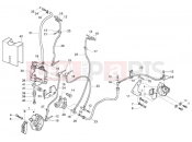 PIAGGIO Brake pipes-brake calipers (ABS)