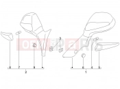 PIAGGIO X9 500 Evolution ABS Driving mirror/s
