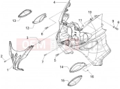 PIAGGIO X9 500 Evolution Front shield