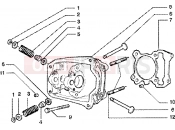 PIAGGIO Cylinder head-valves