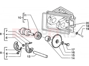 PIAGGIO lever-camshaft