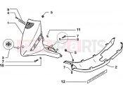PIAGGIO shield-spoiler