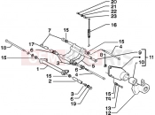 PIAGGIO motorfelfüggesztés