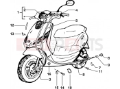 PIAGGIO bowdenek