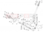 PIAGGIO Zip 50 SP Fork/steering tube - Steering bearing unit