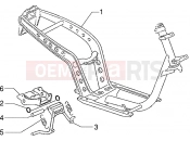 PIAGGIO chassis-central stand