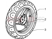 PIAGGIO front wheel - caliper