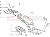 PIAGGIO Chassis-Central stand