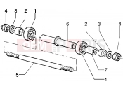 PIAGGIO Front wheel component parts