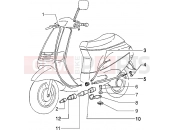 PIAGGIO bowdenek