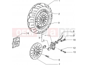PIAGGIO Front wheel