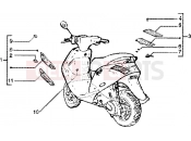 PIAGGIO Front and rear blinkers