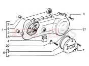 PIAGGIO Transmission cover