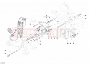 DUCATI 2008 Multistrada 1100 S REAR SHOCK ABSORBER » SWING ARM