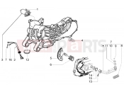 PIAGGIO önindító motor - berugó