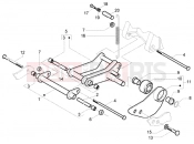 PIAGGIO motorfelfüggesztés