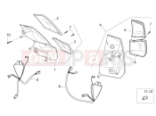 APRILIA Atlantic 125 E3 hátsó lámpa