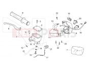 APRILIA Atlantic 125 E3 kapcsolók jobb