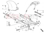 DUCATI 2008 Monster 400 SWING ARM » SWING ARM