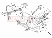 DUCATI 2008 Monster 400 REAR BRAKE SYSTEM » BRAKING SYSTEM