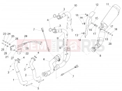 APRILIA RSV4 1000 RR ABS Exhaust pipe