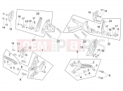 APRILIA RSV4 1000 RR ABS Foot rests
