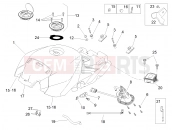 APRILIA RSV4 1000 RR ABS Fuel tank