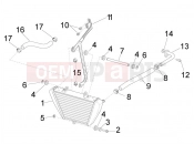 APRILIA RSV4 1000 RR ABS Oil radiator