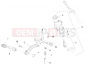 APRILIA RSV4 1000 RR ABS Rear master cylinder