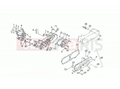 APRILIA SR 50 crankcase covers
