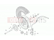 APRILIA SR 50 Front wheel