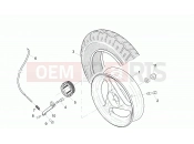 APRILIA SR 50 Rear wheel