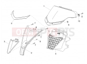 APRILIA SR 50 R Front fairing