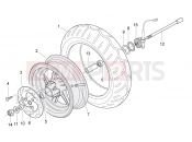 APRILIA SR 50 R Front wheel