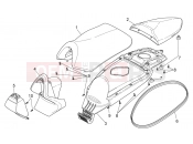 APRILIA SR 50 R Saddle