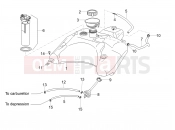 APRILIA SR 50 R Fuel tank
