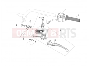 APRILIA SR 50 R Rear master cylinder