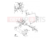 YAMAHA FJR 1300 FJR1300A (3P68) 2007 WATER PUMP