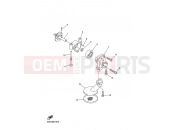 YAMAHA FJR 1300 FJR1300A (3P68) 2007 OIL PUMP