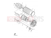 YAMAHA FJR 1300 FJR1300A (3P68) 2007 CLUTCH