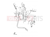 YAMAHA FJR 1300 FJR1300A (3P68) 2007 STEERING HANDLE & CABLE