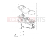 YAMAHA FJR 1300 FJR1300A (3P68) 2007 METER