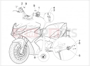 APRILIA SRV 850 elektromos eszközök