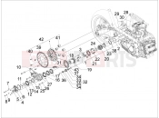 APRILIA SRV 850 transmission assembly