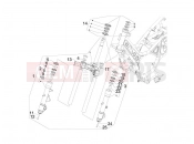 APRILIA SRV 850 Fork/steering tube - Steering bearing unit