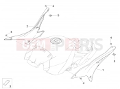 APRILIA RSV4 1000 RR ABS Central body